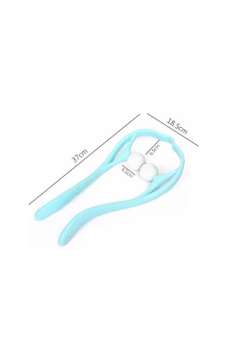 Ручной роликовый массажер для шеи Hexiang Neck Massager для снятия усталости и напряжения No Brand (342757253)