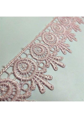Кружево макраме 5 см (20 м) Цвет розовый деликат (26-H1931-3) Plus-plus (352749813)