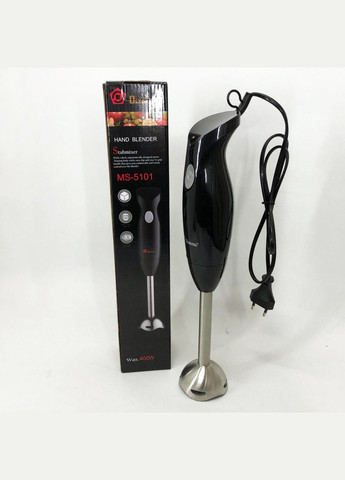 Блендер MS-5101 погружной 350 Вт нержавейка, блендер для молочных коктейлей блендер измельчитель Domotec (364665392)