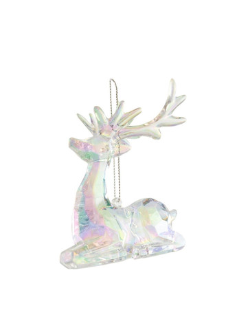 Украшение декоративное Олень, пластик, перламутр, 8х9 см Chomik (367114049)