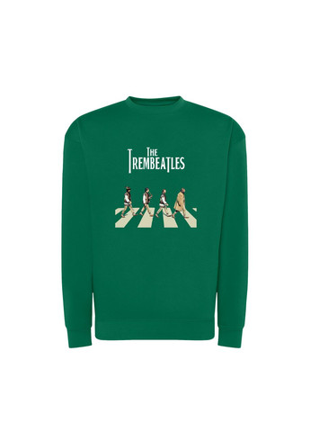Зелений світшот з принтом "the trembeatles". з гумором про the beatles (10073669712) ТiШОТКА (380864499)