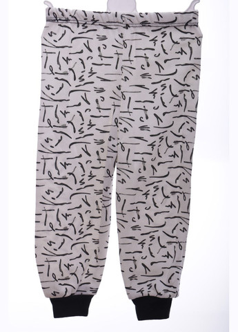 Синяя пижама с длинным рукавом трикотажная в абстракцию синяя 74 см (41805) Murat baby