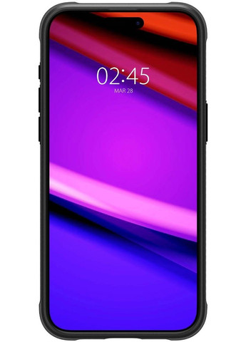 Чехол-накладка Rugged Armor MagFit для Apple iPhone 15 Pro Matte Black (ACS06703) Spigen (370620484)