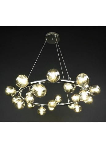 Люстра подвесная на 25 лампочек 27785 Хром 40-170х72х72 см. Sunnysky (335975756)