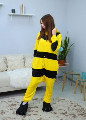 Плюшевий кігурумі бджілка з капюшоном і хвостиком (1046) My Kigu (341085494)