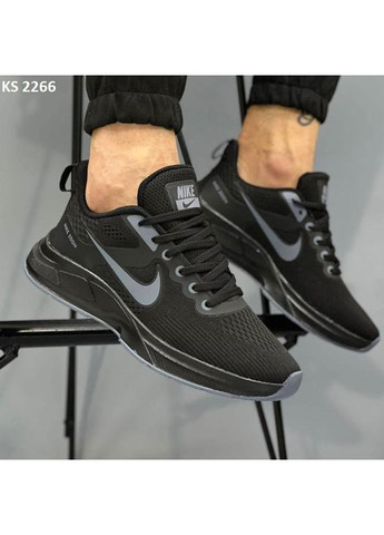 КРОСІВКИ ЖІНОЧІ NIKE AIR ZOOM BLACK НАЙК АІР ЗУМ No Brand чорні демісезони (367178094)