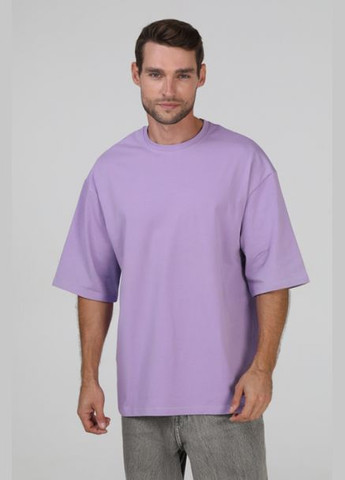 Комбінована набір оверсайз футболок чоловічих 3шт, бежевий/світло-зелений/ліловий (u0104m-3pack1) з коротким рукавом RAY Oversize