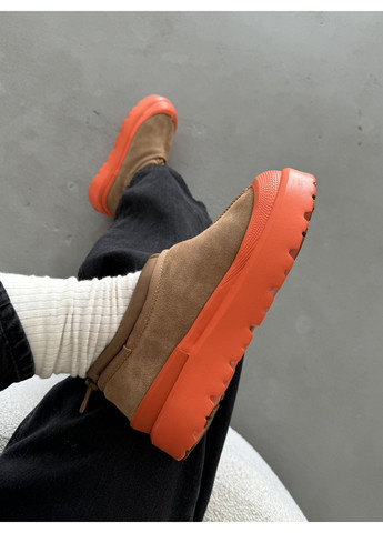 Оранжевые демисезонные кроссовки мужские и женские UGG Tasman Hybrid Chestnut Orange | Угі Тасман Гібрид