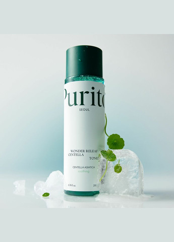 Заспокійливий тонер з центеллою Seoul Wonder Releaf Centella Toner, 200 ml PURITO (316131698)