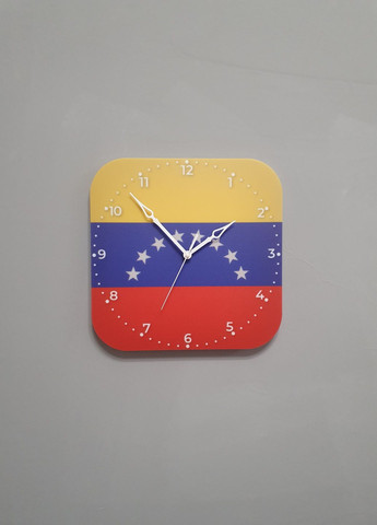 Годинник настінний прапор Венесуели No Brand (321989348)