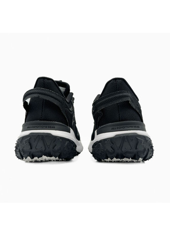 Черные демисезонные кроссовки мужские nike acg mountain fly black / white найк асж маунс флай No Brand