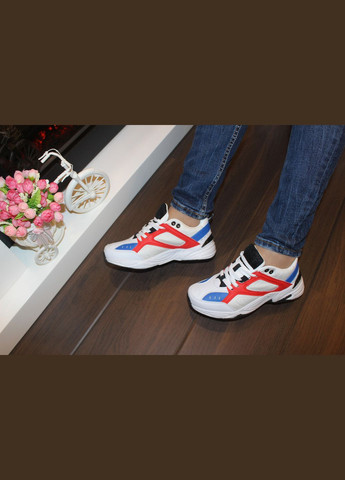 Кроссовки женские белые на шнуровке No Brand Кросівки жіночі белые демисезоны (330776331)