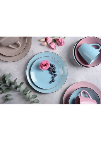 Тарелка TERRA 20 см /суп./ голубая (YF6002-5) Limited Edition (365277161)