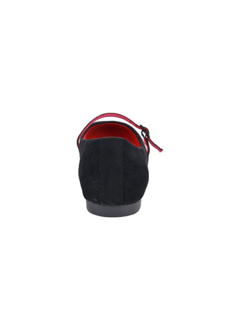 Женские балетки женские Betsy | чёрные однотонные искусственная замша (298266935)