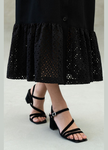 Черное кэжуал, праздничный платье ри мари аула ск 0125 RiMari