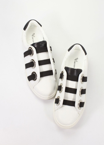 Білі легкі шкіряні кеди Verendina