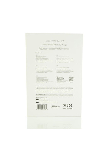 Роскошный вибратор-пульсатор с присоской Pillow Talk - Feisty Thrusting Vibrator Teal No Brand (303891193)