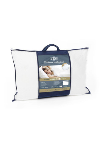 Подушка 50*70 зі штучним пухом, гіпоалергенна Біла (234405070) ТЕП (366222219)