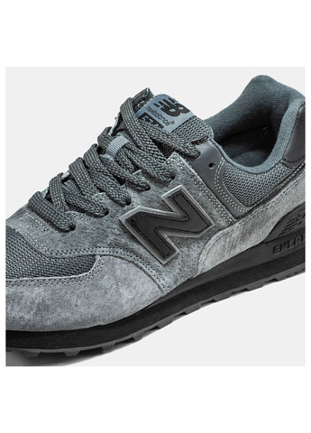 Темно-сірі Осінні кросівки чоловічі New Balance 574