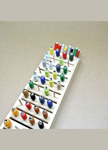 Органайзер для ниток з дерева Меланж 4х23 (НТК-4231200) No Brand (328911205)