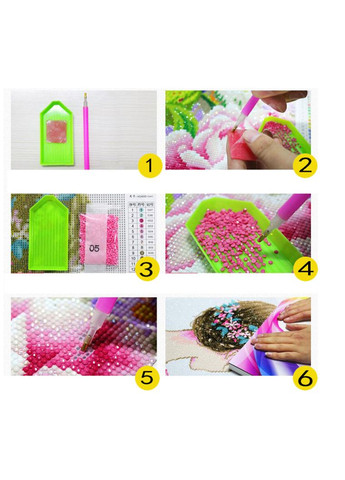 Алмазная мозаика Цветы и книга 40х50 No Brand (335977143)