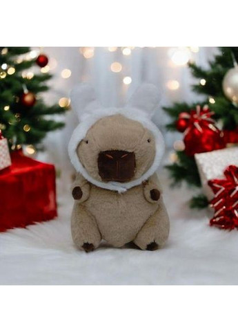 Мягкая игрушка "Капибара с ушками" 25 см Копиця (368771523)