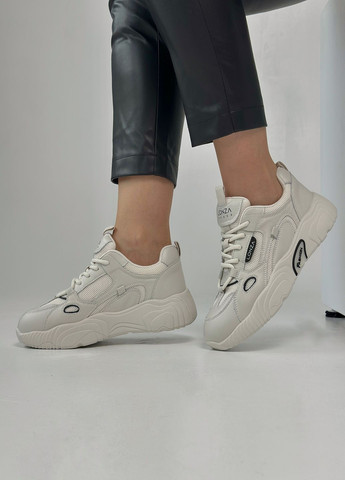 Кросівки жіночі шкіряні Lonza світло-сірі (298045480)