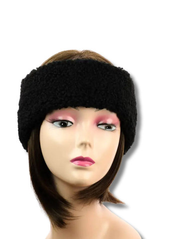 Зимняя повязка на голову - Барашек No Brand Жіноча пов'язка (362697755)