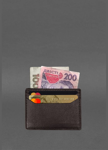 Кожаный кард-кейс (кошелек) 10.0, коричневый (A-031895) BlankNote (340462083)