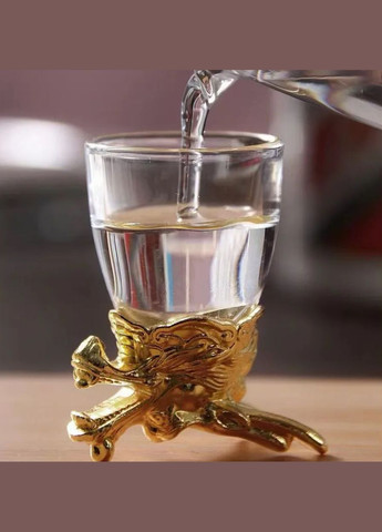 Набор из 12 рюмок 15 мл, инкрустированных китайскими знаками зодиака No Brand (323201901)