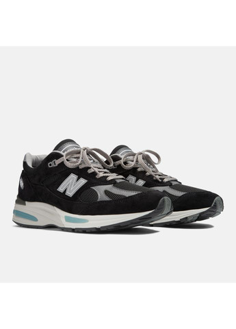 Чорні Осінні кросівки 991 v2 made in uk New Balance
