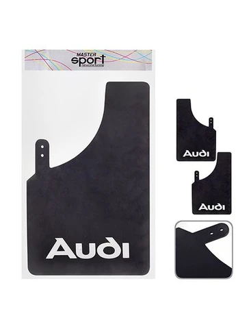Бризковики "Sport Master" XL 230*375 AUDI універсальні гумові (2 шт.) No Brand (315606444)