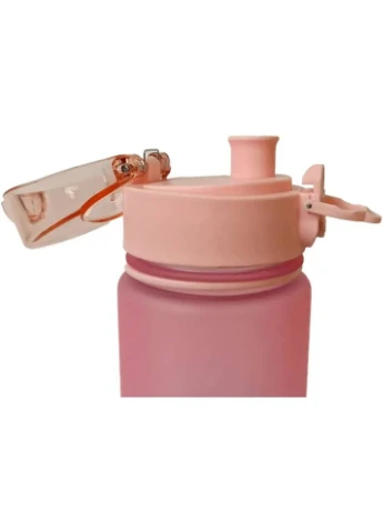 Пляшка для води STEP 450мол Pink (GT-699008-450) Gusto (377473822)