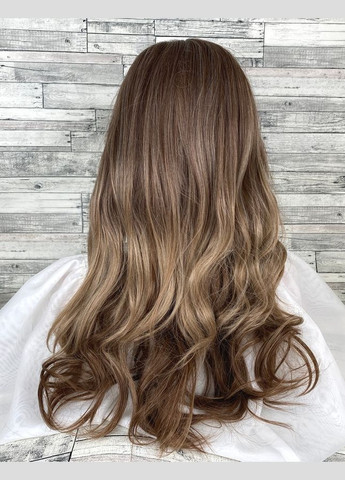 Парик женский волнистый без челки с пробором No Brand 4394 (280911772)