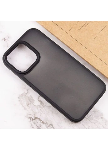 Чохол TPU+PC Metal Buttons для Apple iPhone 15 Pro Max (6.7") Чорний Epik (373255573)