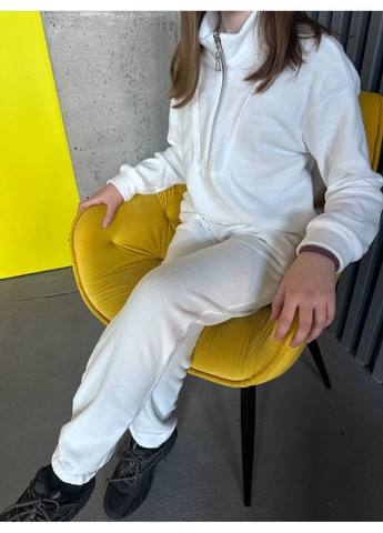 Белый зимний термо костюмы для всей семьи – тепло, стиль и комфорт! брючный queensleep_7km 020 P