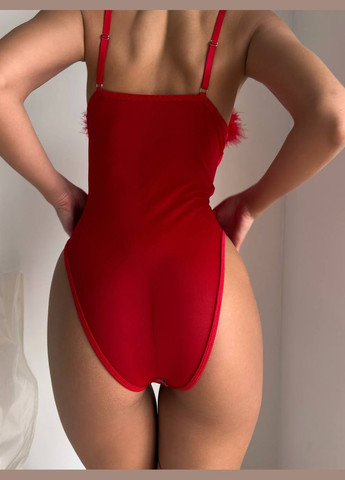 Спокусливий червоний боді Luna (322444827)