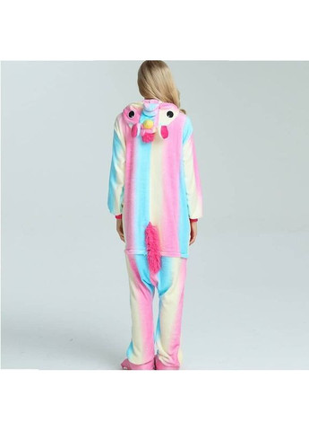 Пижама кигуруми Радужный единорог пастель M (155-165 см) Jamboo (369669470)
