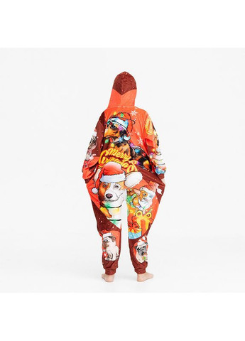 Комбинированная кигуруми « пушистые друзья: merry christmas » No Brand