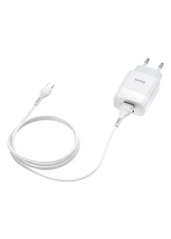 МЗП C73A Glorious 2.4A (2USB-A) + кабель USB to Type-C Hoco (409810768)