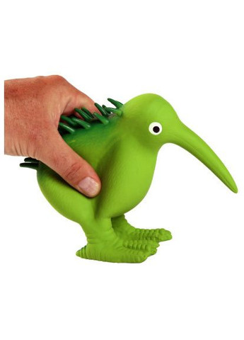 Іграшка для собак (8596075000127) Kiwi Walker Птах ківі 8.5 см зелена (366699993)