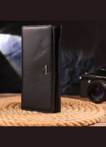 Місткий гаманець для жінок з натуральної гладкої шкіри 21611 Canpellini (331913406)