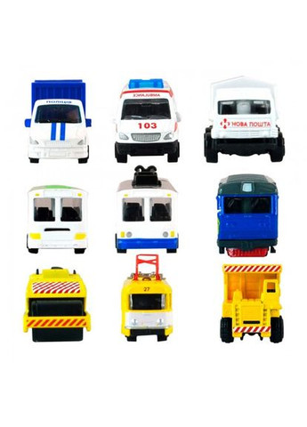 Міні-моделі службовий транспорт - " " (у диспенсері, асорті) Technopark (315154508)