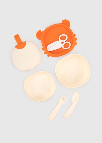 Набор детской силиконовой посуды WD5298 No Brand (286327548)