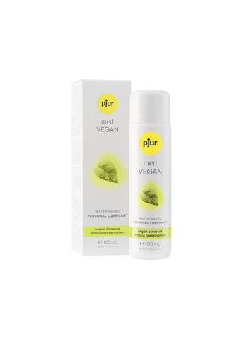 Лубрикант на водній основі med Vegan 100 мл, тільки веганські інгредієнти Pjur (369952236)