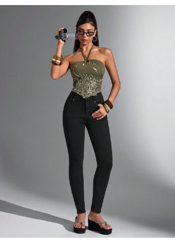 Джинси SHEIN - (382571504)