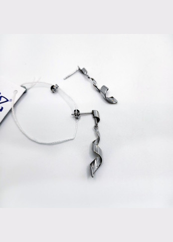 Сережки висячі срібло 925° 7,07г. квадрати (родій) () Svitozar 1150С (311207525)