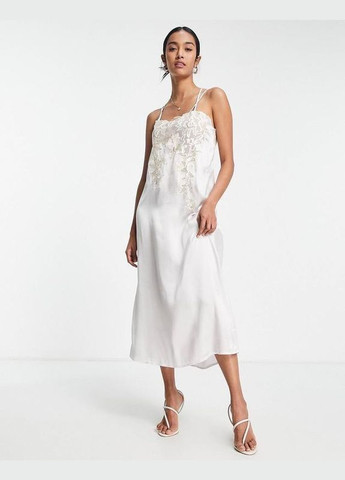 Світло-Фіолетова сукня комбінація атласна у білизняному стилі Topshop