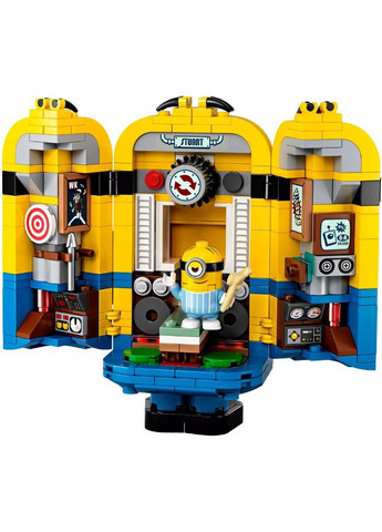 Minions Фігурки міньонів і їхній дім 75551 Lego (304055148)