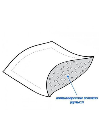 Подушка Ніку 1330-01/60 білий Billerbeck (316626387)